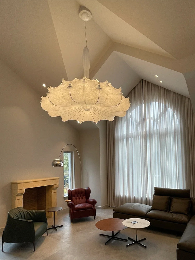Wabi-sabi Bionic Silk Living Room Chandelier