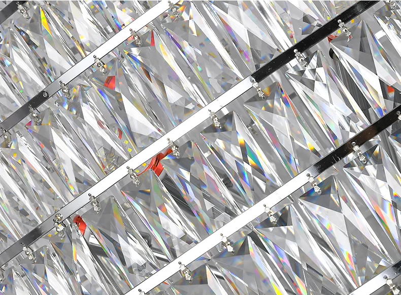 Luxury Unique Chrome Wedding Hotel Crystal Chandelier