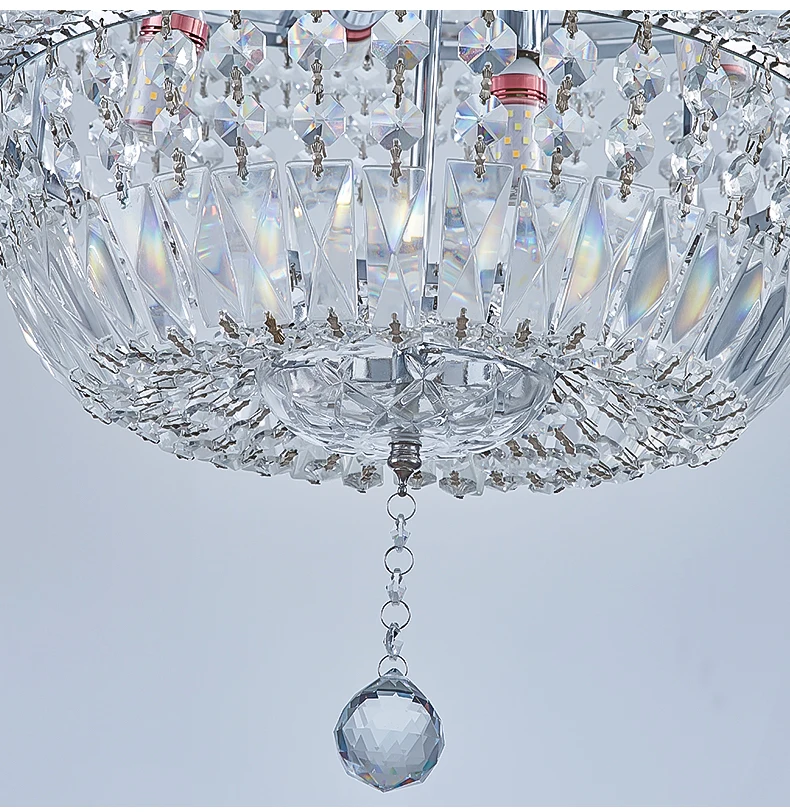 Chrome Wedding Decoration Fantasy Romantic Crystal Chandelier