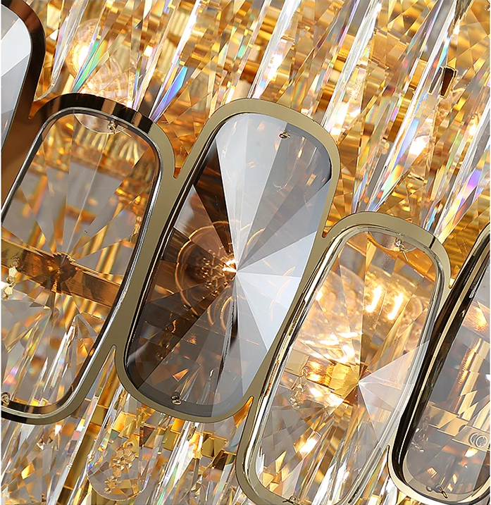 Large Oversized Villa Duplex Lobby Luxury Crystal Chandelier