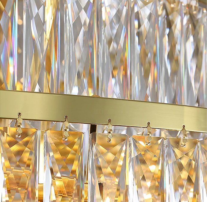 Large Oversized Villa Duplex Lobby Luxury Crystal Chandelier