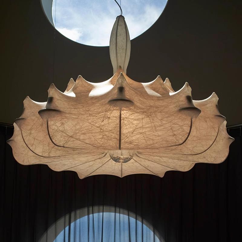 Wabi-sabi Bionic Silk Living Room Chandelier