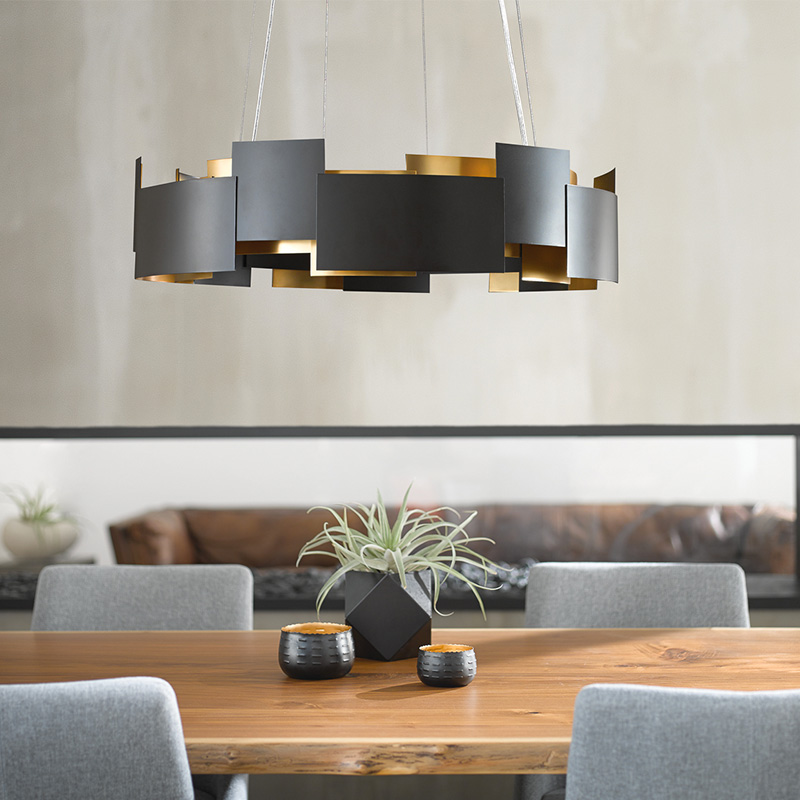 Geometric Art Pendant Light