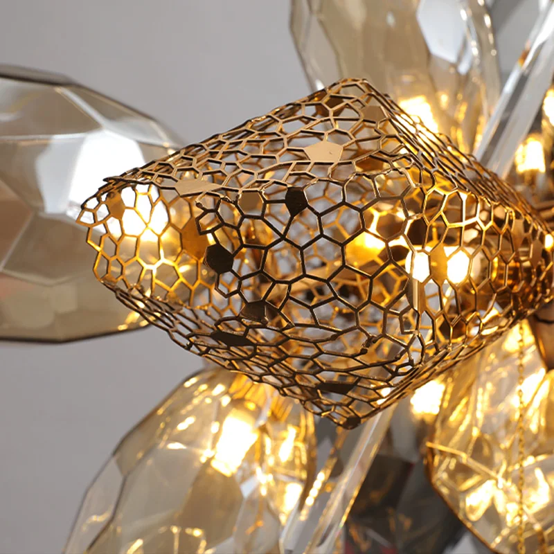 Modern Decorative Luxury Murano Glass Crystal Chandelier