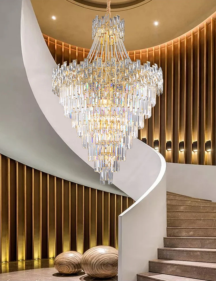 Modern Luxury Decorative Hotel Indoor Crystal Chandelier