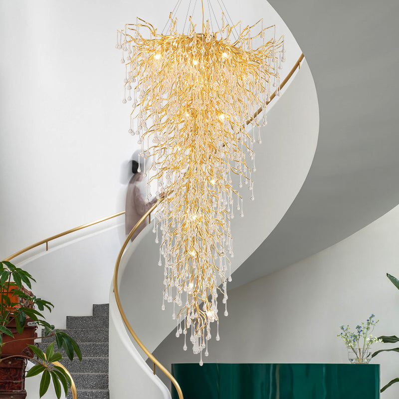 Postmodern Hotel Wedding Banquet Long Chandelier