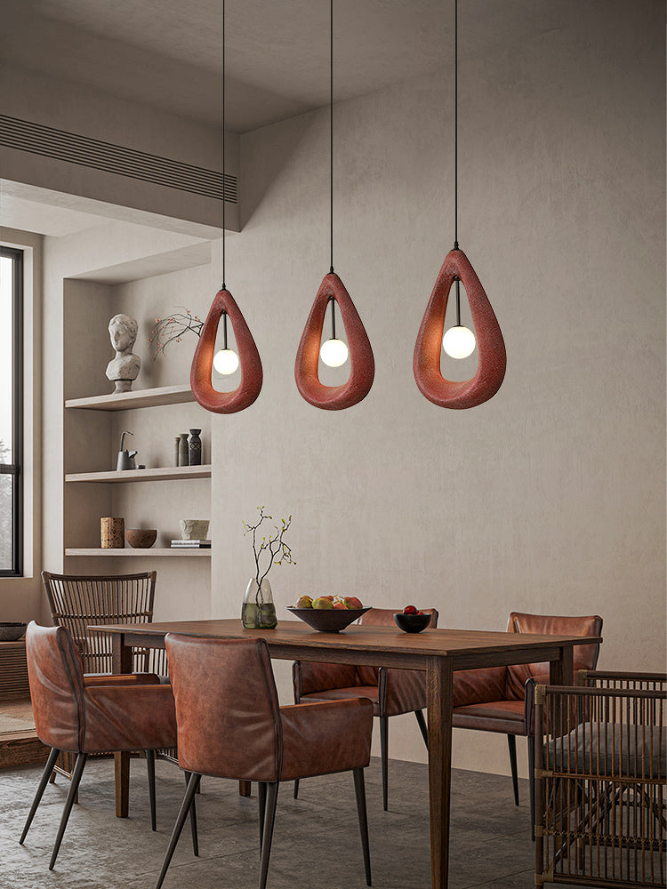 Wabi Sabi Water Drop Pendant Light