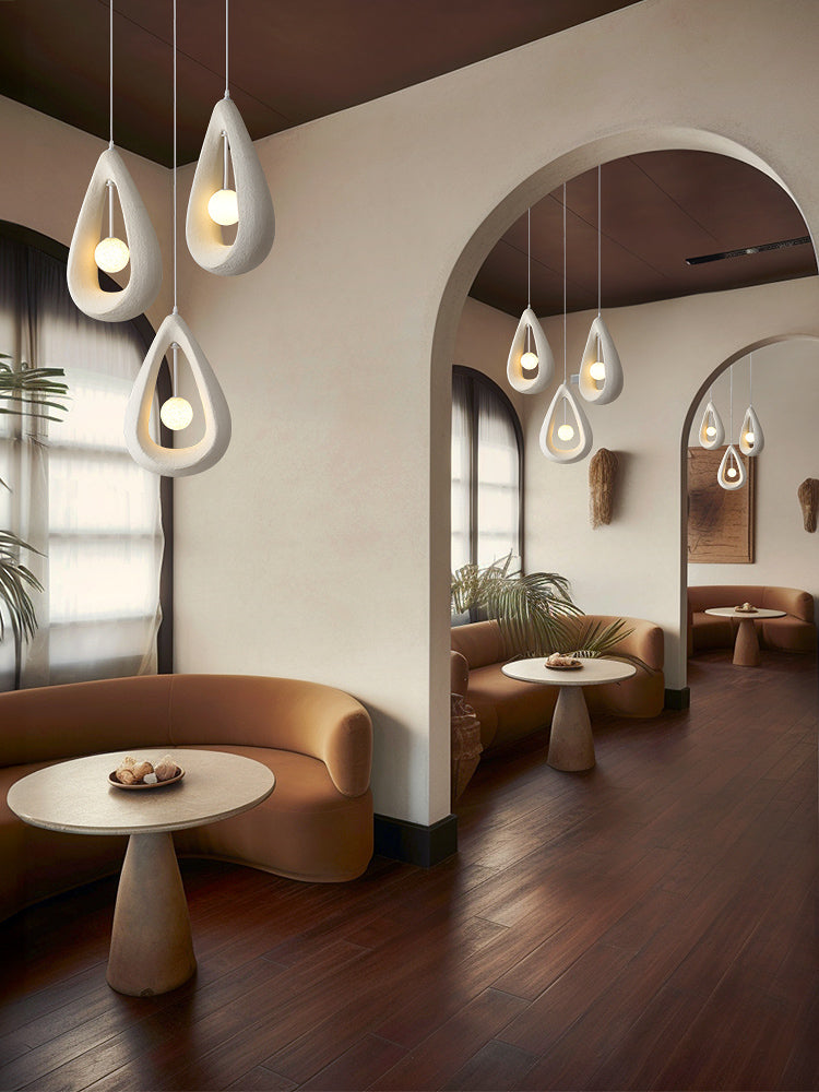 Wabi Sabi Water Drop Pendant Light