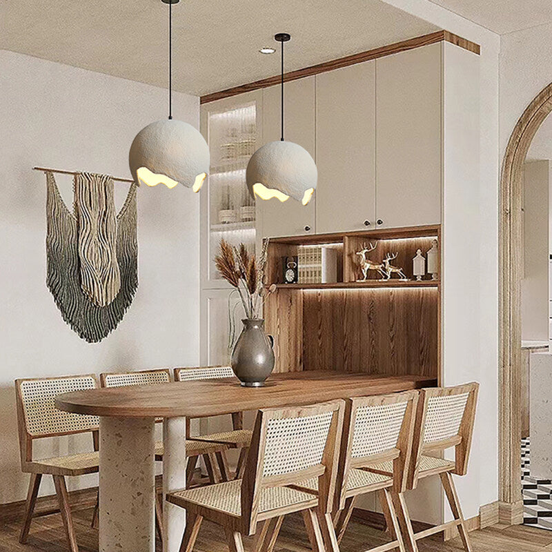 Wabi-Sabi Hemisphere Pendant Light