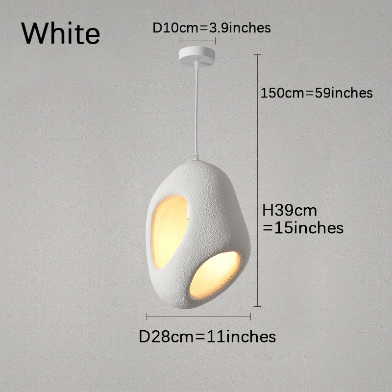 Wabi-sabi Ghost Face Pendant Light