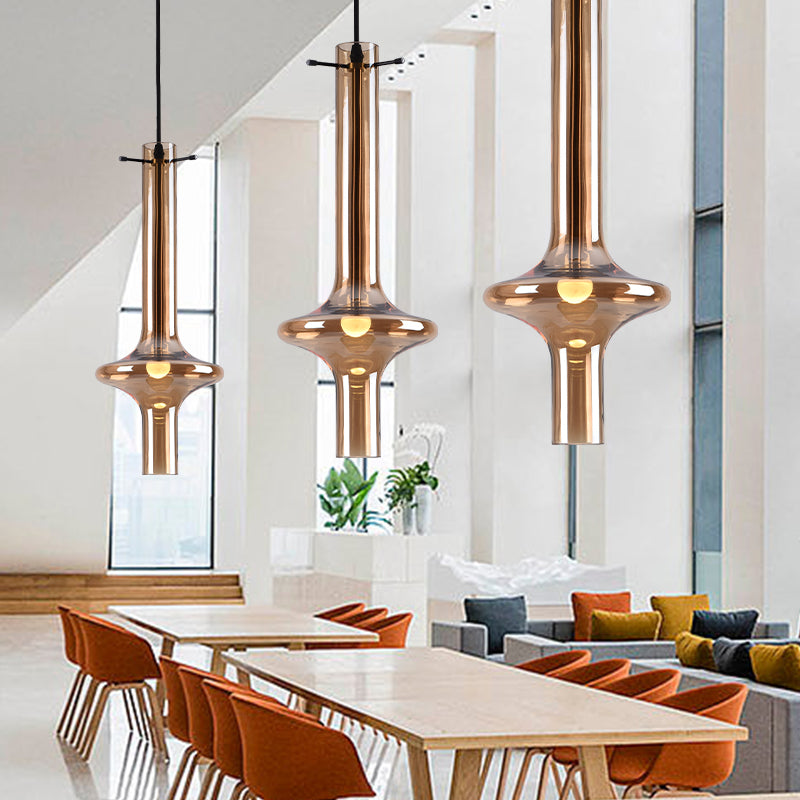 Glass Horn Pendant Lamp