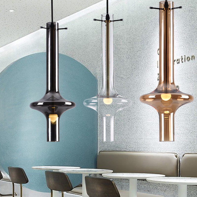 Glass Horn Pendant Lamp