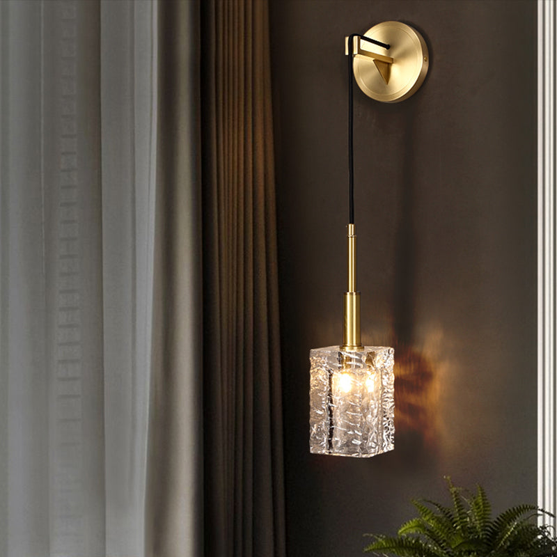 Ice Cube Copper Bar Counter Pendant Light