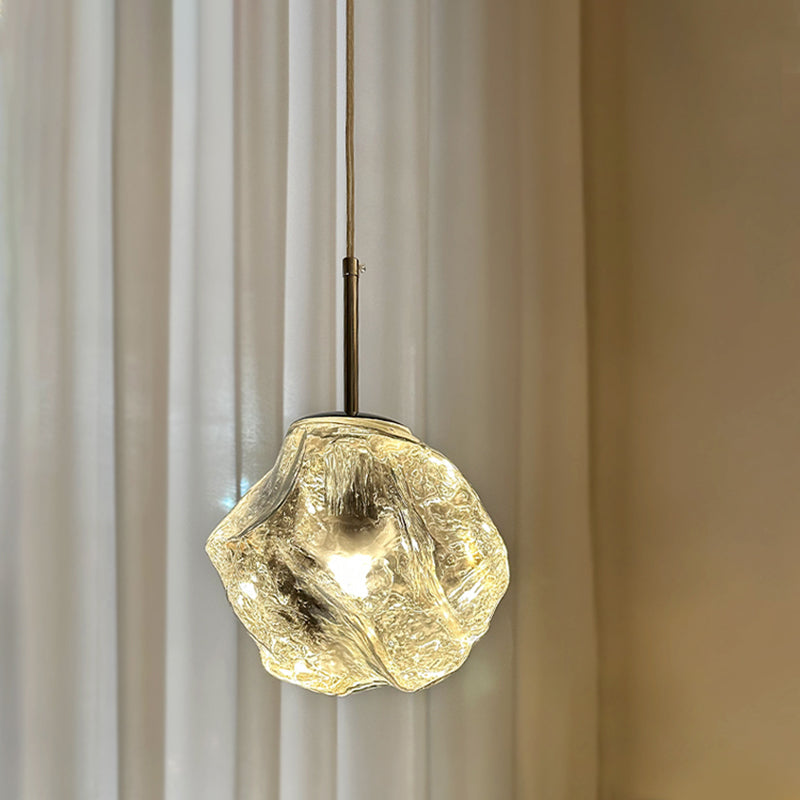 Colored Glass Pendant Light