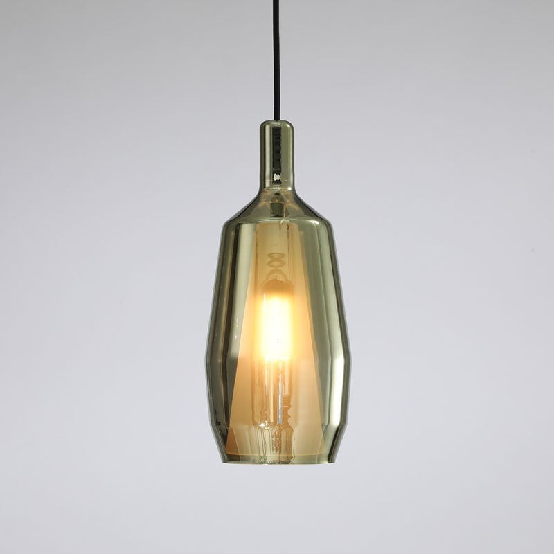 Gemstone Glass Pendant Light