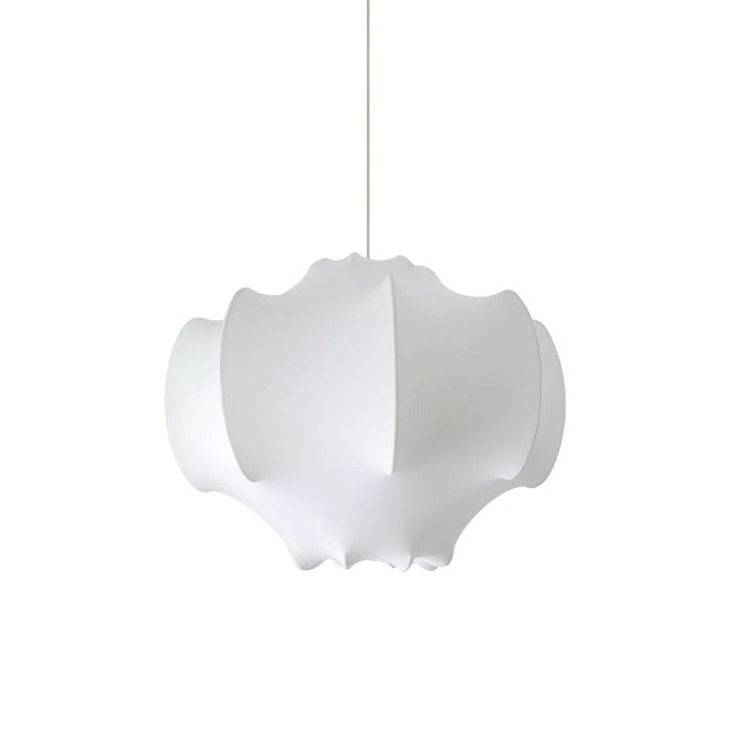 Yoga Room White Silk Pendant Light
