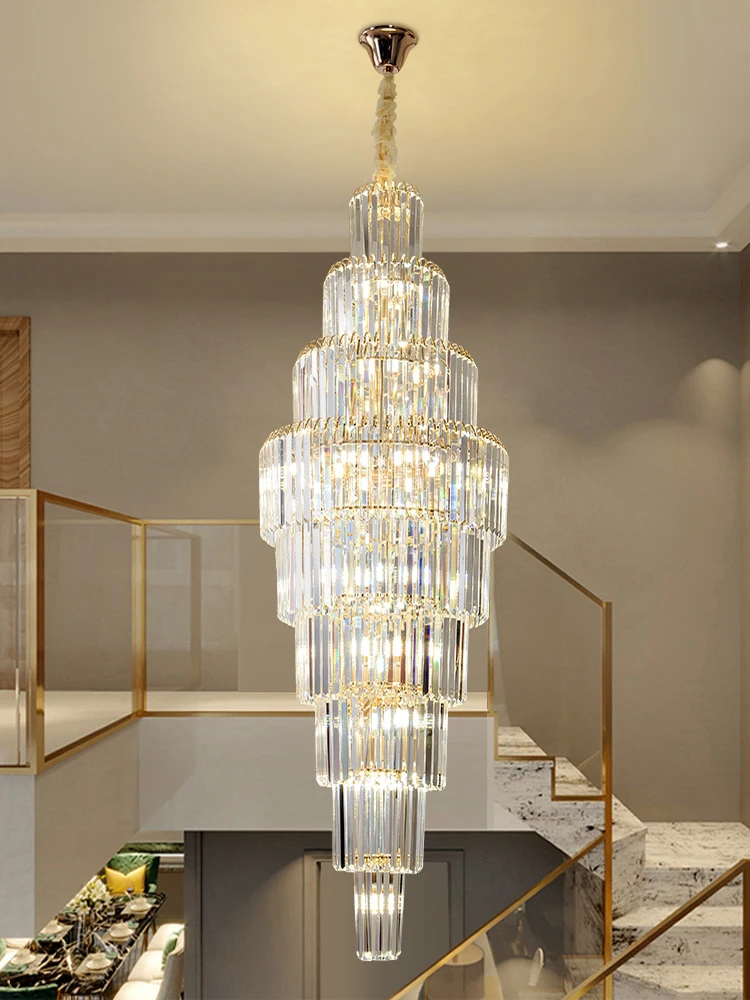Wedding Entrance Hall Living Room Luxury Crystal Chandelier