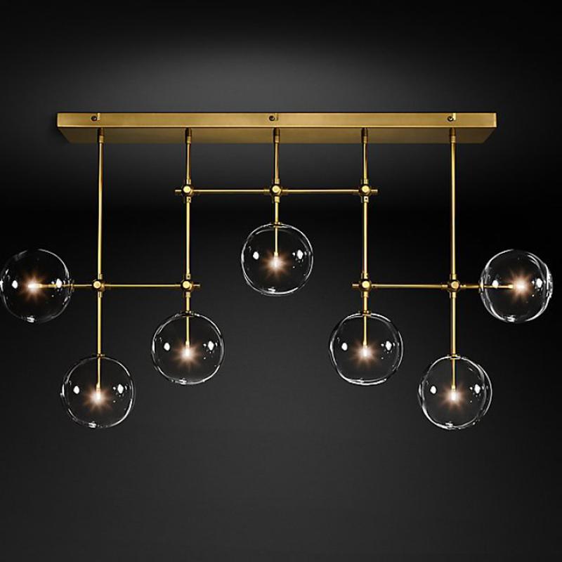 Luxury Modern Glass Chandelier for Dining Room