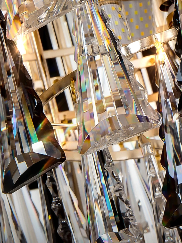 Luxury Villa Living Room Decorative K9 Crystal Chandelier