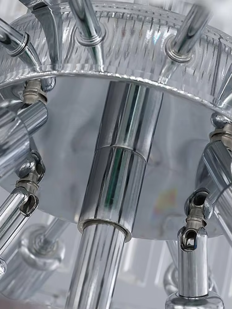 Villa Round LED Multi-layer Ceiling Crystal Chandelier