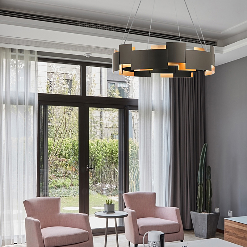 Geometric Art Pendant Light
