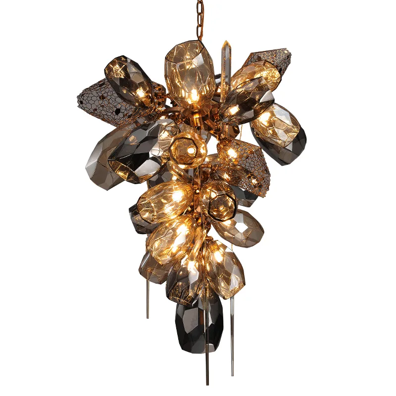 Modern Decorative Luxury Murano Glass Crystal Chandelier